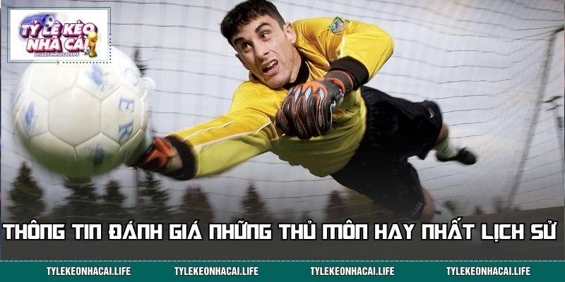 Thông tin đánh giá những thủ môn hay nhất lịch sử
